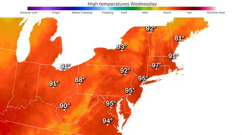 Homeland Security Advisory Weather Map
