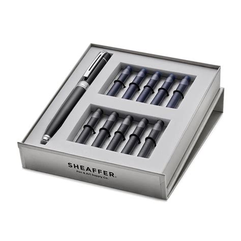 Sheaffer Gift 300 9312 Fountain Pen with 10 Cartridges | Medium Nib ...