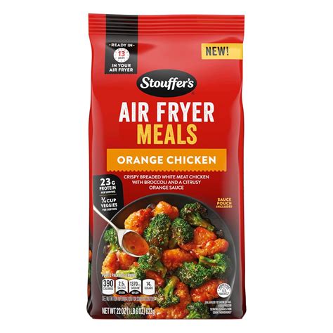 Amazon.com: Stouffer’s Air Fryer Meals, Orange Chicken, Crispy Chicken ...