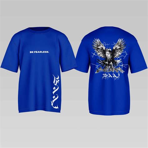 Buy Be Fearless Baaz Oversized T Shirt Online For Men India – Punjabi Adda