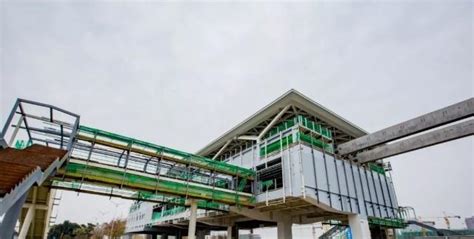 芜湖轻轨建设工程的梦溪路站即将完工！你了解吗？