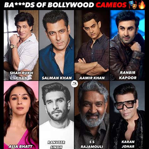 cinemapanti (5K🎯) | BA***DS OF BOLLYWOOD CAMEOS 🎭🔥 . . Follow ...