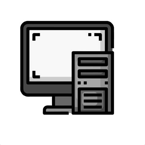 Computer Monitor Icon Vector 的图像结果