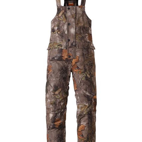 NEW VIEW Men’s Insulated Hunting Bibs – Silent Camo, Water-Resistant ...
