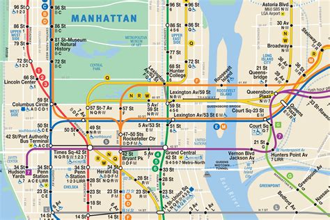 Printable Nyc Subway Map Pdf - Print Printable New Subway Map High Res ...