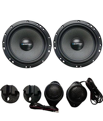 Blaupunkt Pure Component 66.2C 6.5" Component Speakers (45W RMS 320W P ...