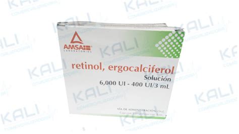 Retinol,Ergocalciferol - Kali Comercializadora