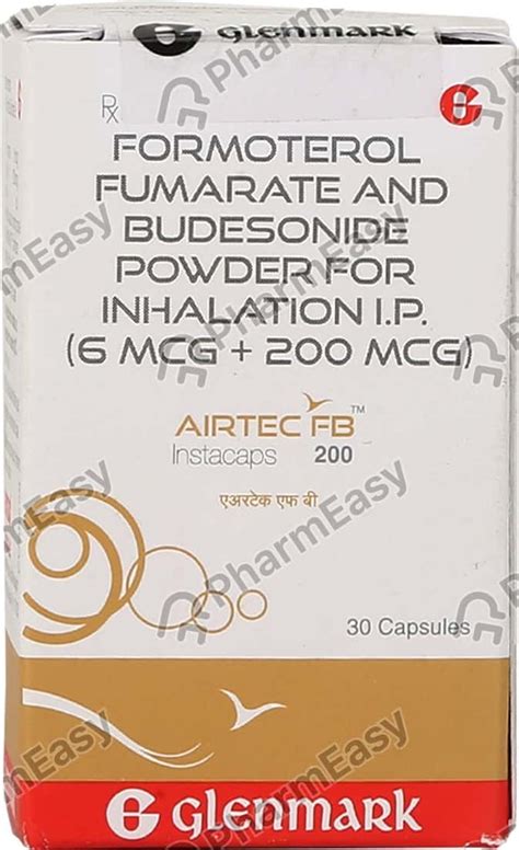 Airtec Fb 200mcg Instacaps 30'S: Uses, Side Effects, Price & Dosage ...