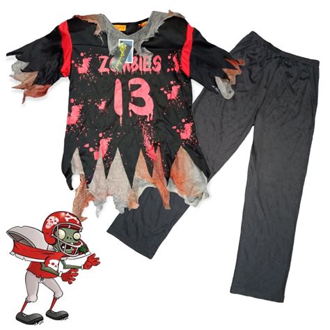Football Player Zombie Costume Set, Babies & Kids, Babies & Kids ...