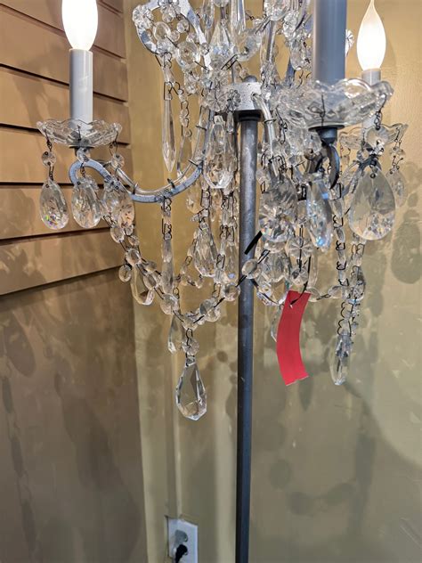RH Rococo Crystal Floor Lamp at The Missing Piece