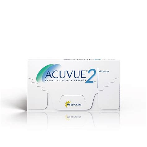 ACUVUE 2 - Two Week Reusable Contact Lenses (-4.25, Clear, Pack of 6 ...
