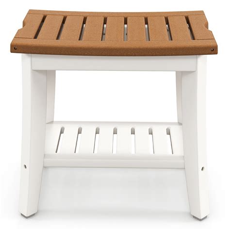 Red Barrel Studio® Carliss 20'' X 13'' Waterproof Hdpe Shower Bench 2 ...