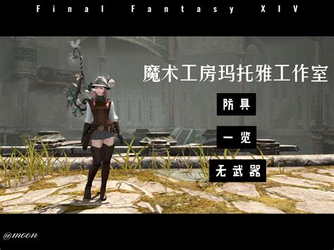 【FF14幻化】魔术工房玛托雅工作室--防具展示-扩散失败-扩散失败-哔哩哔哩视频