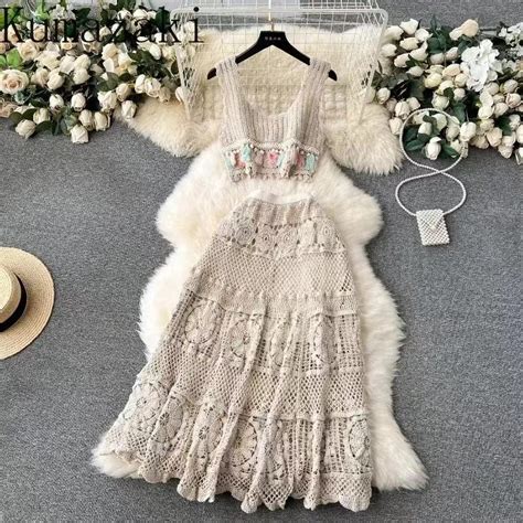 Buy mirren-crochet-holiday-coord-resortwear Online in India on a la mode