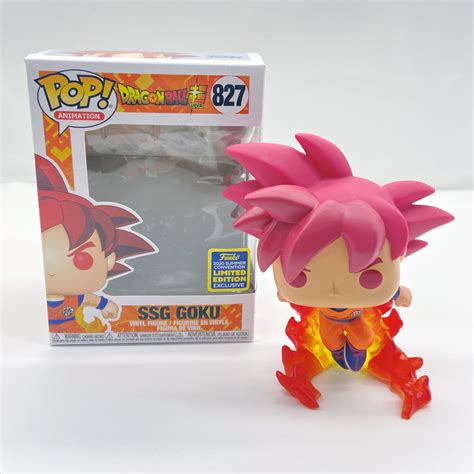 Dragon Ball Super SSG Goku Funko POP! Figure - SDCC India | Ubuy
