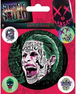 Pyramid 7.62 cm Suicide Squad Joker Stickers Self Adhesive Sticker ...