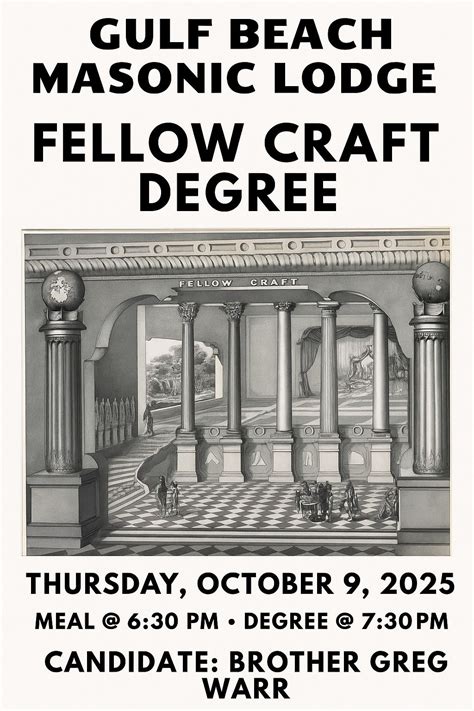 Fellow Craft Degree, 14020 Marguerite Dr, Madeira Beach, FL, United ...