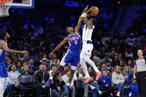 76Ers Vs Dallas Mavericks