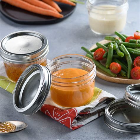 Kerr Wide Mouth Mason Jar 8 oz – Grandado