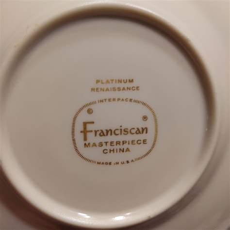 Franciscan Masterpiece China: Platinum Renaissance 5-piece Place ...