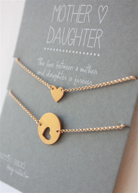 Mother Daughter Bracelets Mother's Day Jewelry Mother | Etsy