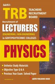Routemybook - Buy TRB Lecturers physics [Govt. Polytechnic Colleges] by ...