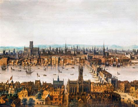 London in 1630. Before the Great Fire of 1666. : dragonutopia