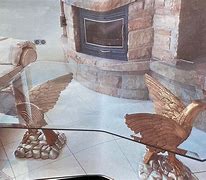 Image result for Antique Eagle Coffee Table