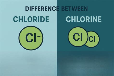 What is the Difference Between Chloride and Chlorine?