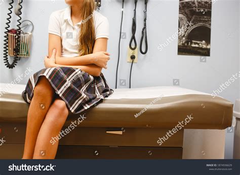 Tween Girl Sitting Doctors Office Wearing Stock Photo 1874936629 | Shutterstock