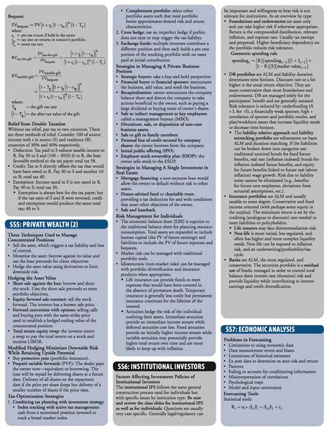 SOLUTION: 2018 cfa level 3 quicksheet - Studypool