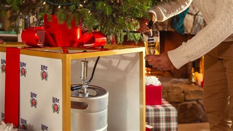 Miller Lite introduces Christmas Tree Keg Stand, just in time for ...