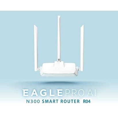 D-Link R04 N300 Eagle PRO AI Advance Parental Control Router with Voice ...