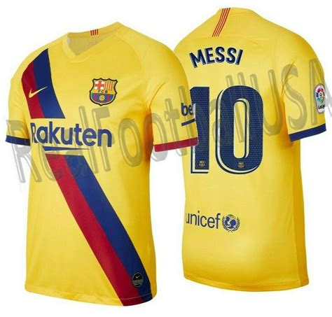 NIKE LIONEL MESSI FC BARCELONA AWAY JERSEY 2019/20 | #4548249420