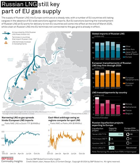 Infographic: Russian LNG set to remain key part of EU gas supply | S&P ...