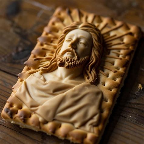 Jesus Christ on a cracker : r/midjourney