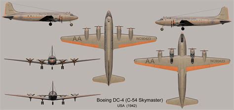 Douglas DC-4 (C-54 Skymaster) 3D Model by ChipBassChaos