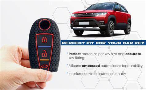 keyzone Keycare Silicone Compatible for Suzuki Ciaz, Baleno, Scross ...