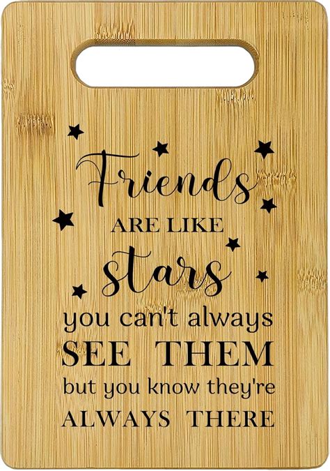 Myst Design Best Friend Cutting Boards for Kitchen, Good Friends Are ...