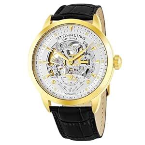 Buy Stuhrling Original Mens Skeleton Automatic Dress Watch for Men with ...