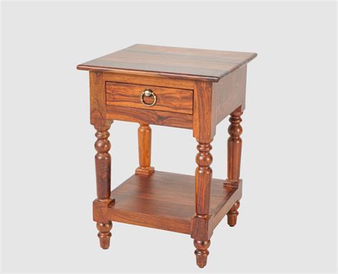 Belgium Solid Wood Side Table