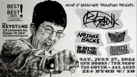 BLANK ID w/ THANATOS, NO TAKE BACKS, JACLYNS TEARDUCTS, + JASON PYNE ...