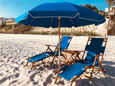 Beach Chair And Umbrella