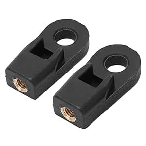2pcs Outboard Control Box Cable End Connector ABS Copper Replacement ...