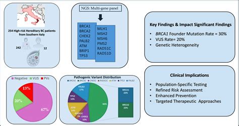 Germline Variant Spectrum in Southern Italian High-Risk Hereditary ...