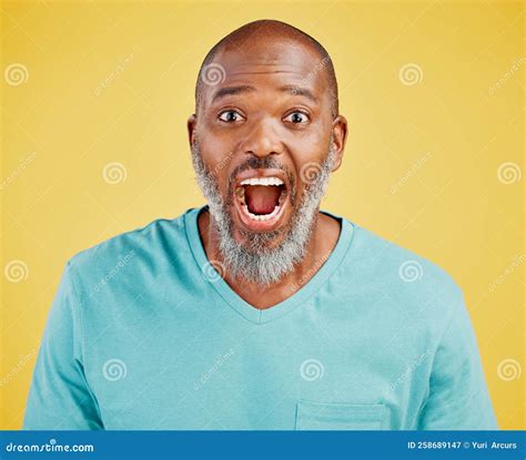 Shocked Black Man