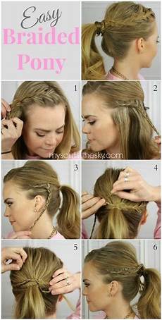 Ponytail Hairstyles For School by 14 Braided Ponytail Hairstyles New Ways To Style A Braid Ponytail Hairstyles For School