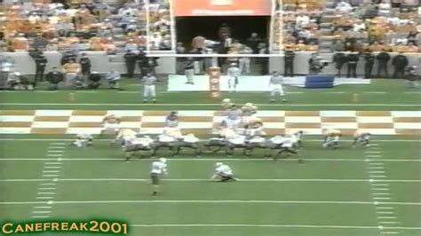 2002 Miami Hurricanes vs Tennessee Highlights - YouTube
