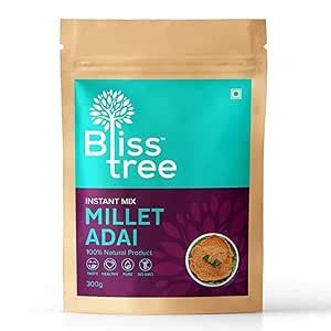 Bliss Tree Instant Mix Millet Adai Mix Dosa Batter - 300gm : Amazon.in ...