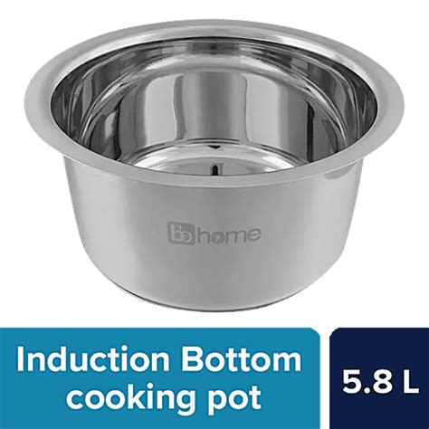 Buy bb home Stainless Steel Tope/Patila/Bhagona - No.17, Induction ...